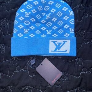 Louis Vuitton Azure Monogram Beanie